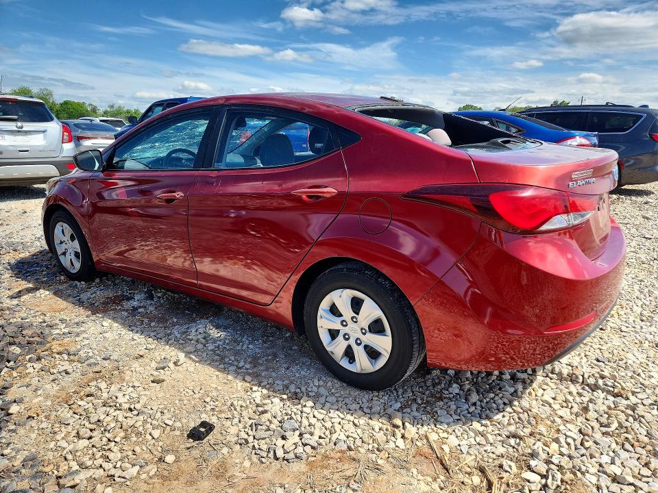 2016 Hyundai Elantra მანქანა იყიდება აუქციონზე, vin: 5NPDH4AE9GH783294, აუქციონის ნომერი: 52675736
