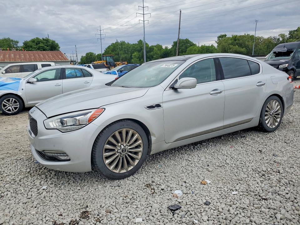 79640275 :رقم المزاد ، KNALW4D4XF6017102 vin ، 2015 Kia K900 مزاد بيع