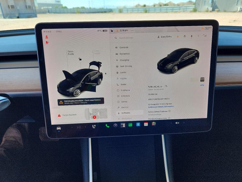 54718656 :رقم المزاد ، 5YJ3E1EA4JF176073 vin ، 2018 Tesla Model 3 مزاد بيع