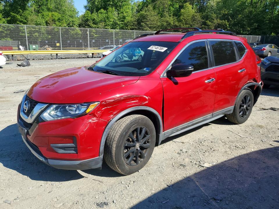 2017 Nissan Rogue მანქანა იყიდება აუქციონზე, vin: 5N1AT2MV9HC805062, აუქციონის ნომერი: 52146766