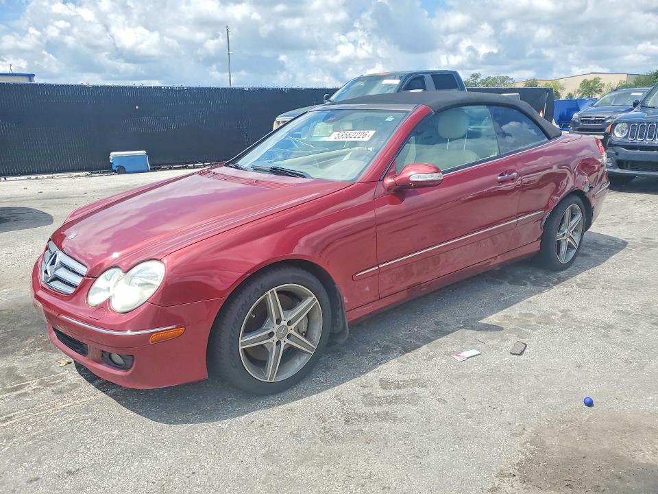 2009 Mercedes-benz Clk მანქანა იყიდება აუქციონზე, vin: WDBTK56F39T108803, აუქციონის ნომერი: 53582226