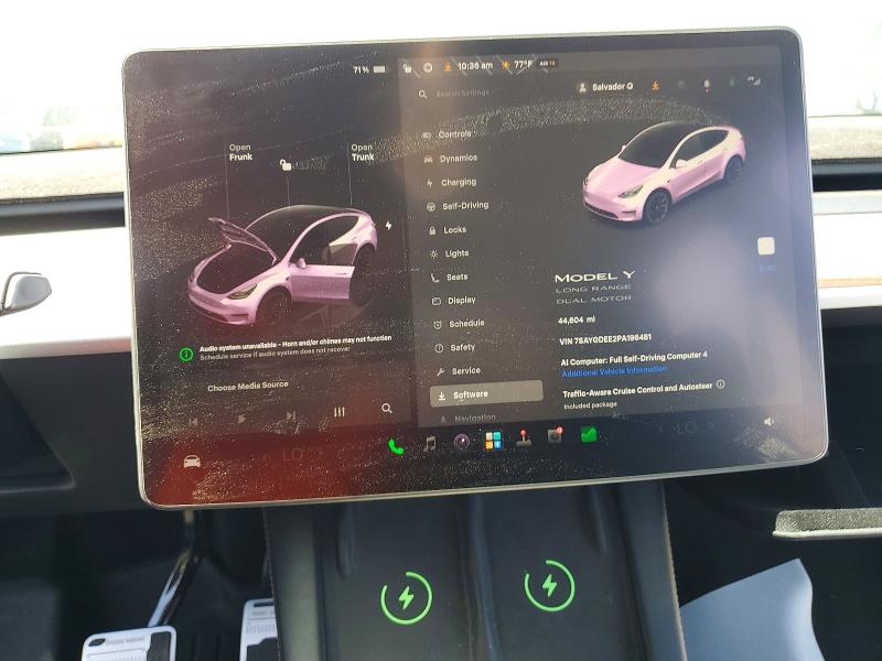 Продажа на аукционе авто 2023 Tesla Model Y, vin: 7SAYGDEE2PA196481, номер лота: 52901786
