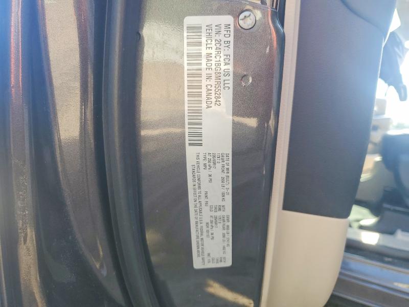 Auction sale of the 2021 Chrysler Pacifica, vin: 2C4RC1BG8MR552842, lot number: 52298946