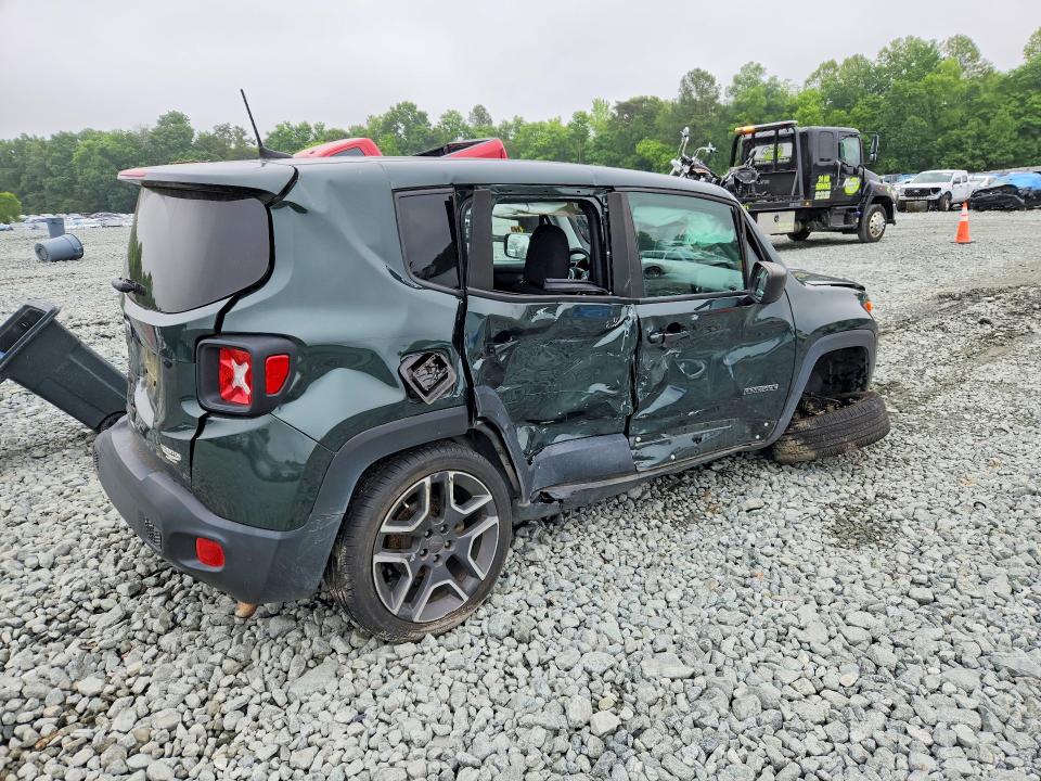 2021 Jeep Renegade მანქანა იყიდება აუქციონზე, vin: ZACNJCAB5MPM33993, აუქციონის ნომერი: 54643816