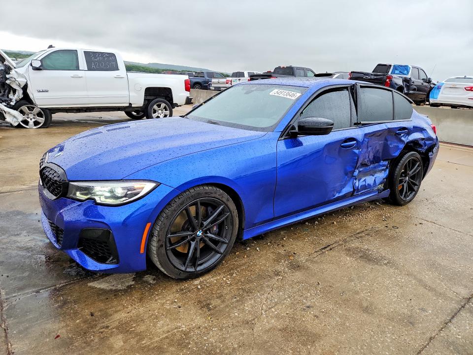 54913646 :رقم المزاد ، 3MW5U7J00M8B73883 vin ، 2021 Bmw M340i مزاد بيع