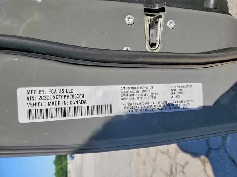 Продаж на аукціоні авто 2023 Dodge Charger, vin: 2C3CDXCT0PH703589, номер лоту: 53197656