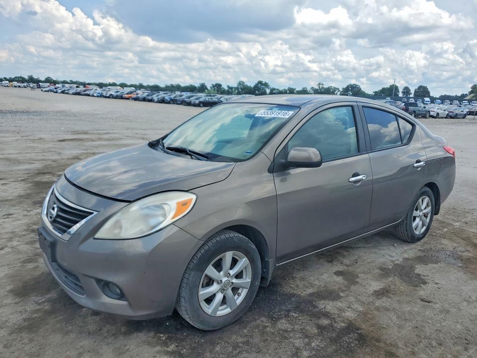 55391916 :رقم المزاد ، 3N1CN7AP7CL861804 vin ، 2012 Nissan Versa مزاد بيع
