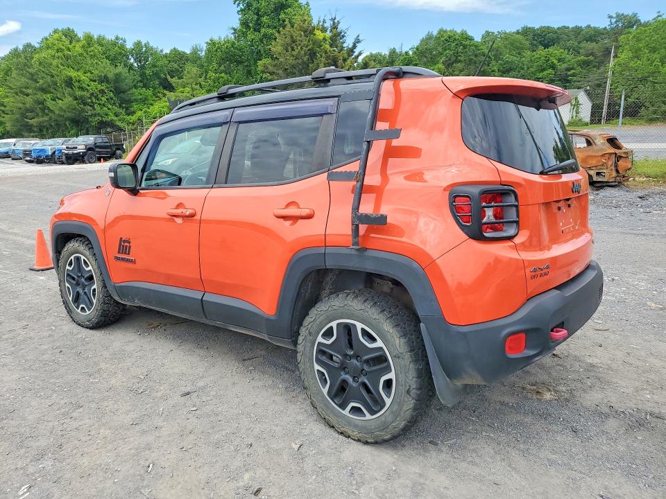 2015 Jeep Renegade მანქანა იყიდება აუქციონზე, vin: ZACCJBCT7FPB77305, აუქციონის ნომერი: 55044996
