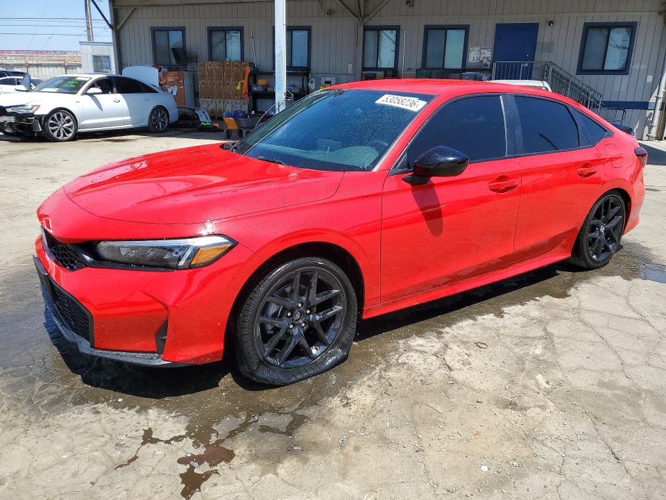Auction sale of the 2025 Honda Civic, vin: 2HGFE2F54SH522222, lot number: 53058236