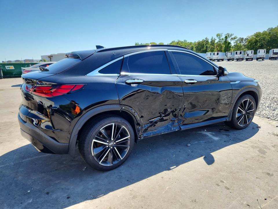 52994246 :رقم المزاد ، 3PCAJ5J3XNF105516 vin ، 2022 Infiniti Qx55 مزاد بيع