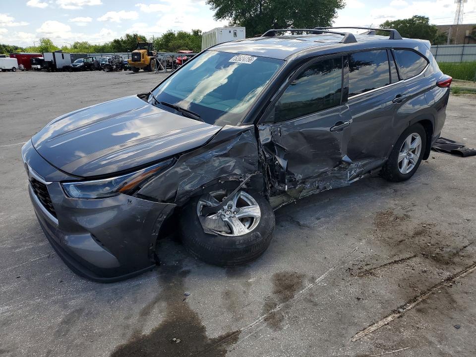 Aukcja sprzedaży 2022 Toyota Highlander, vin: 5TDBZRBH2NS573329, numer aukcji: 52624756