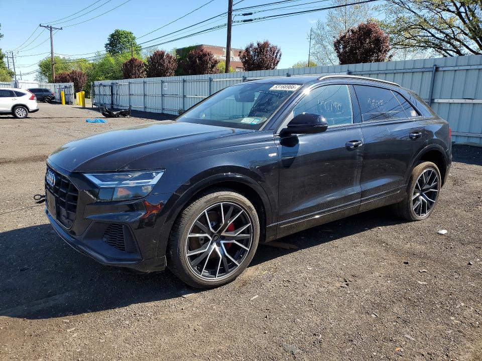 2019 Audi Q8 მანქანა იყიდება აუქციონზე, vin: WA1EVAF13KD029494, აუქციონის ნომერი: 53166966