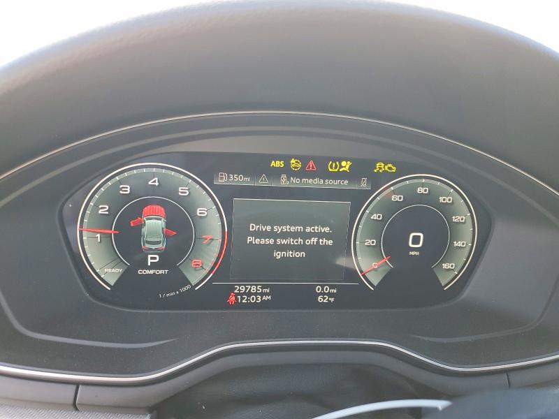2025 Audi A5 მანქანა იყიდება აუქციონზე, vin: WAUDACF53SA005335, აუქციონის ნომერი: 52588556