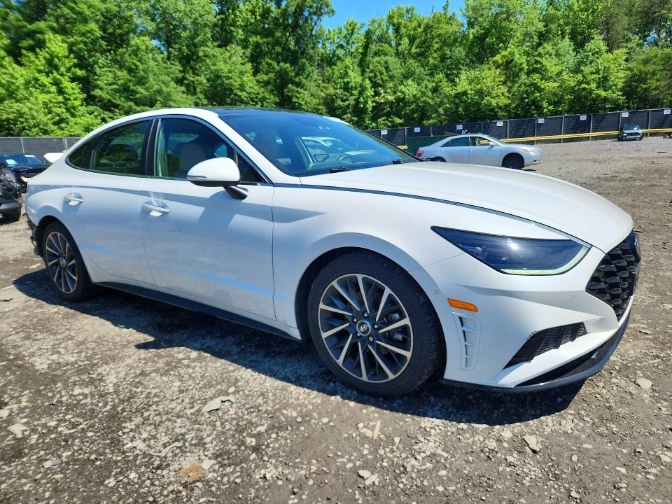 Продажа на аукционе авто 2021 Hyundai Sonata, vin: KMHL34J22MA156953, номер лота: 55033746
