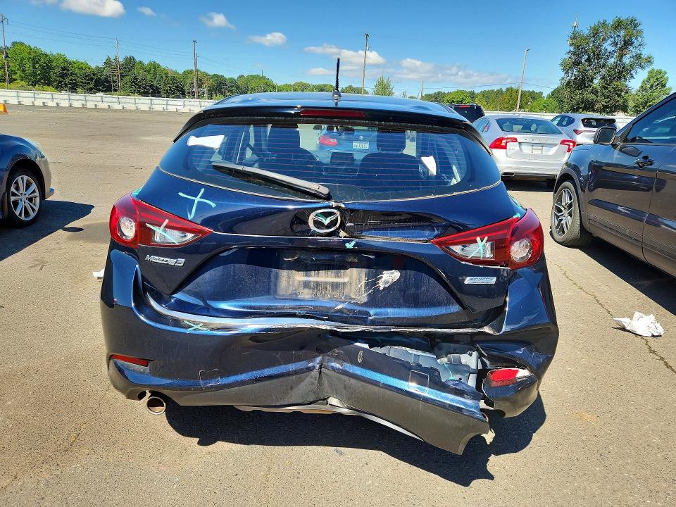 2017 Mazda 3 მანქანა იყიდება აუქციონზე, vin: JM1BN1K78H1122234, აუქციონის ნომერი: 53742516