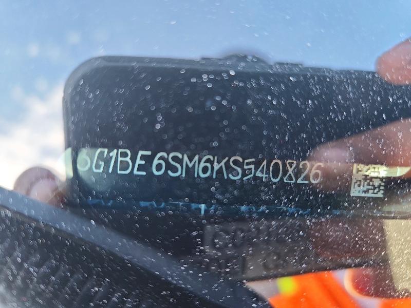 Продажа на аукционе авто 2019 Chevrolet Cruze, vin: 3G1BE6SM6KS540826, номер лота: 54110646