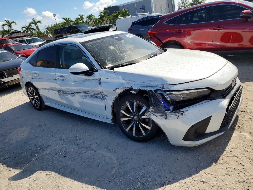 Продажа на аукционе авто 2022 Honda Civic, vin: JHMFE1F75NX004838, номер лота: 54646706
