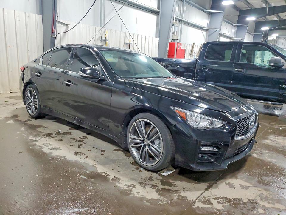 2015 Infiniti Q50 Hybrid მანქანა იყიდება აუქციონზე, vin: JN1AV7AR0FM850727, აუქციონის ნომერი: 54230846