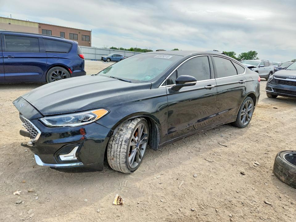 Auction sale of the 2019 Ford Fusion, vin: 3FA6P0K94KR263599, lot number: 52325316