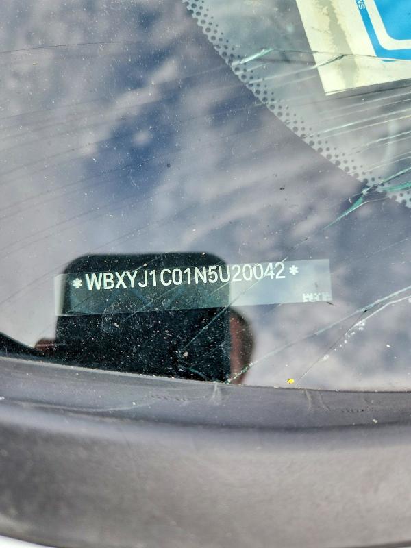 Aukcja sprzedaży 2022 Bmw X2, vin: WBXYJ1C01N5U20042, numer aukcji: 55115996