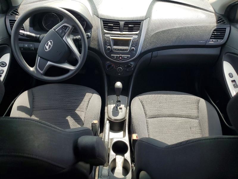 53155456 :رقم المزاد ، KMHCT5AE7HU345733 vin ، 2017 Hyundai Accent مزاد بيع