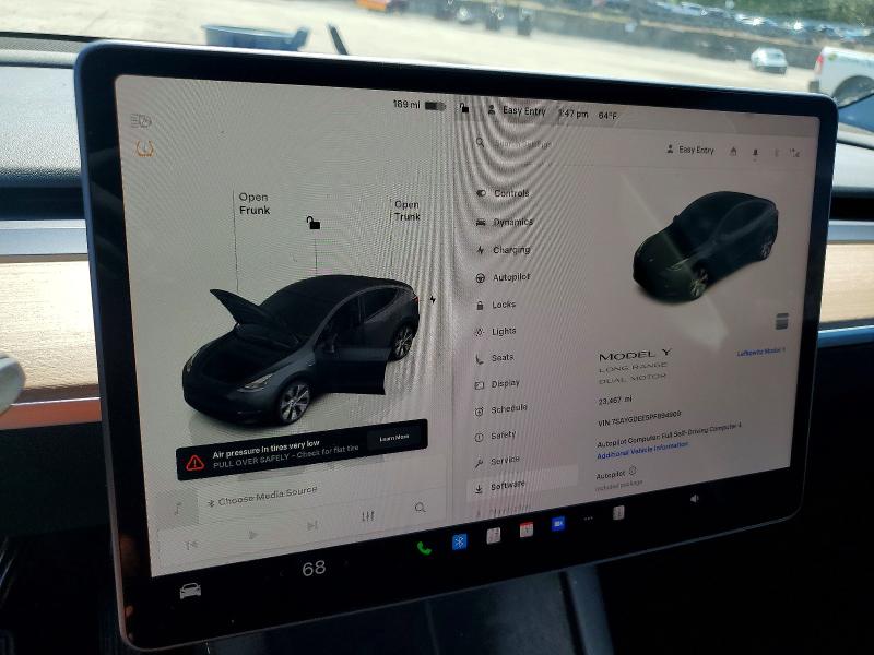 Aukcja sprzedaży 2023 Tesla Model Y, vin: 7SAYGDEE5PF894909, numer aukcji: 52181196
