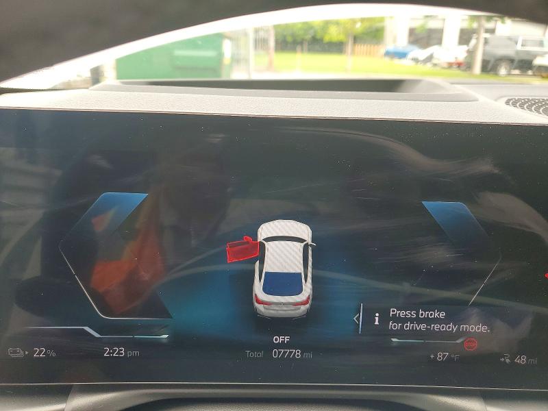 2025 Bmw I4 მანქანა იყიდება აუქციონზე, vin: WBY23HD06SFV61214, აუქციონის ნომერი: 55374526