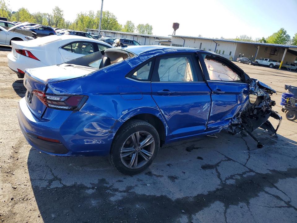 2024 Volkswagen Jetta მანქანა იყიდება აუქციონზე, vin: 3VW7M7BU3RM059952, აუქციონის ნომერი: 52766726