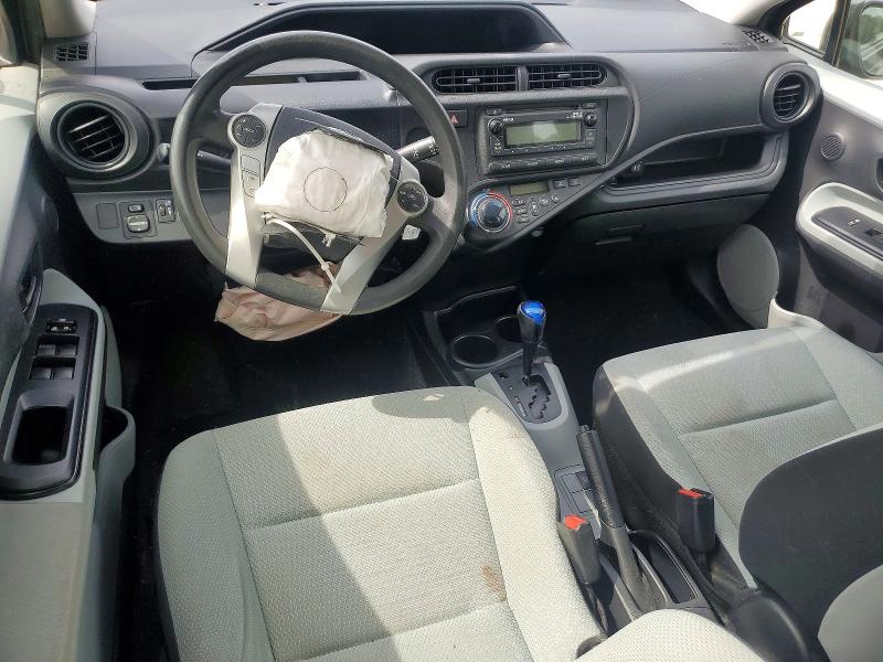 53166346 :رقم المزاد ، JTDKDTB38C1514439 vin ، 2012 Toyota Prius C مزاد بيع