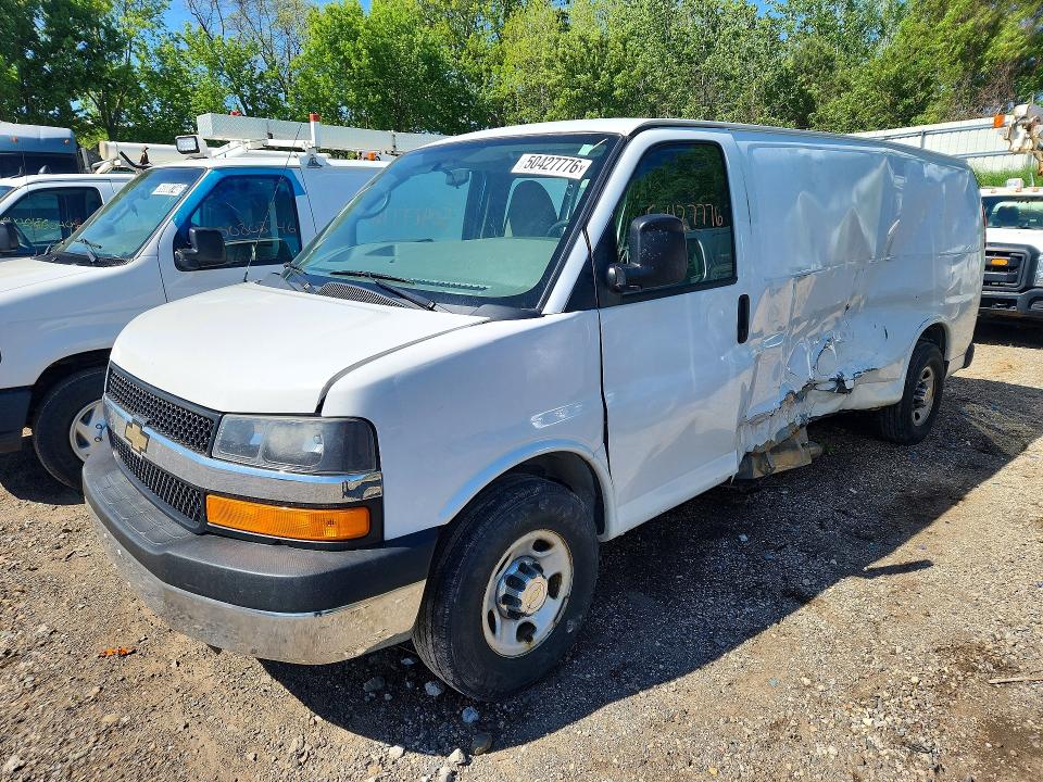 2014 Chevrolet Express მანქანა იყიდება აუქციონზე, vin: 1GCZGUCG6E1140302, აუქციონის ნომერი: 50427776