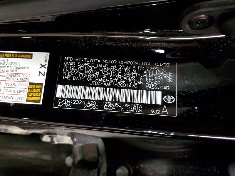 Продажа на аукционе авто 2023 Toyota Crown, vin: JTDAFAAF1P3001470, номер лота: 54479816