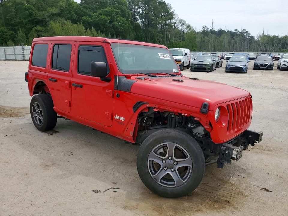 Aukcja sprzedaży 2021 Jeep Wrangler Unlimited, vin: 1C4HJXDN6MW519345, numer aukcji: 52403716