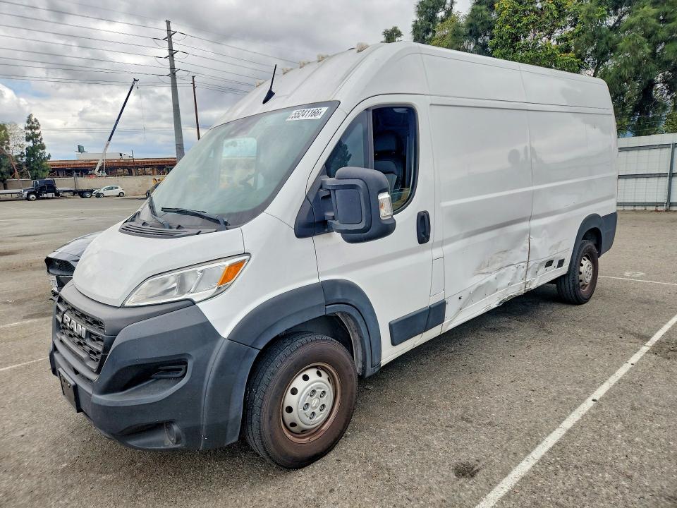 2023 Ram Promaster 2500 მანქანა იყიდება აუქციონზე, vin: 3C6LRVDG9PE511058, აუქციონის ნომერი: 55241166