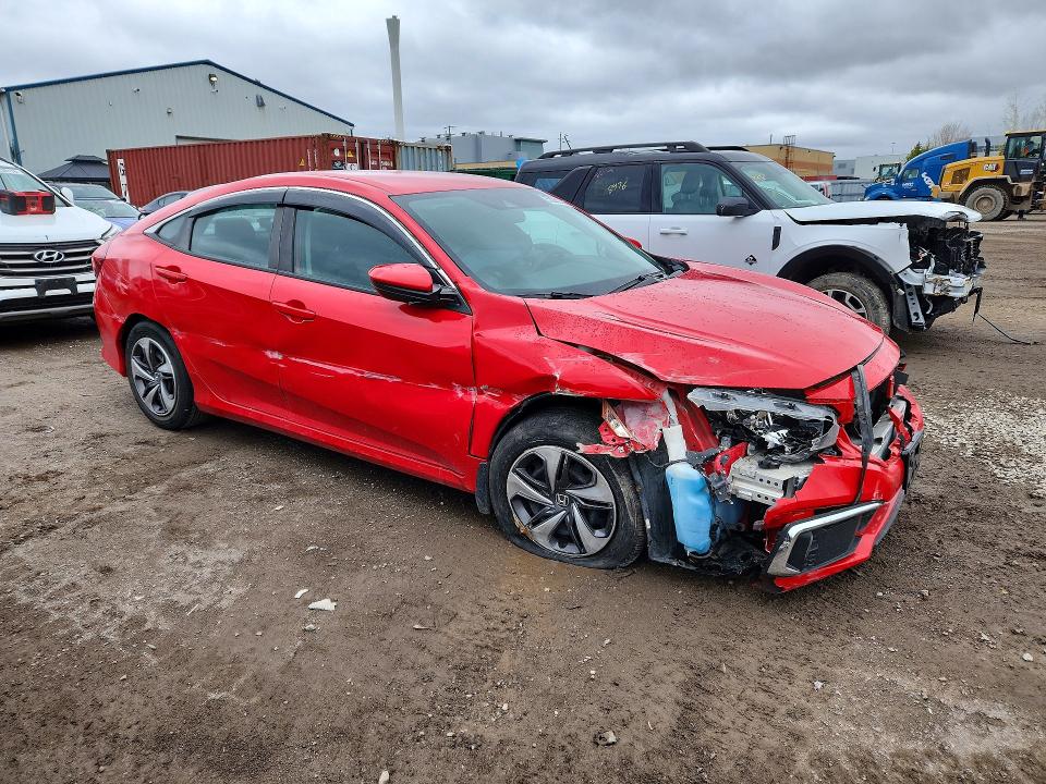 2020 Honda Civic მანქანა იყიდება აუქციონზე, vin: 2HGFC2F57LH006833, აუქციონის ნომერი: 53232656