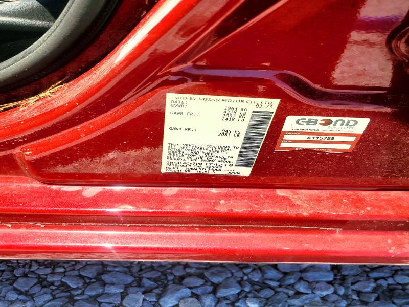 Продажа на аукционе авто 2023 Nissan Altima, vin: 1N4BL4CV7PN374218, номер лота: 53299336