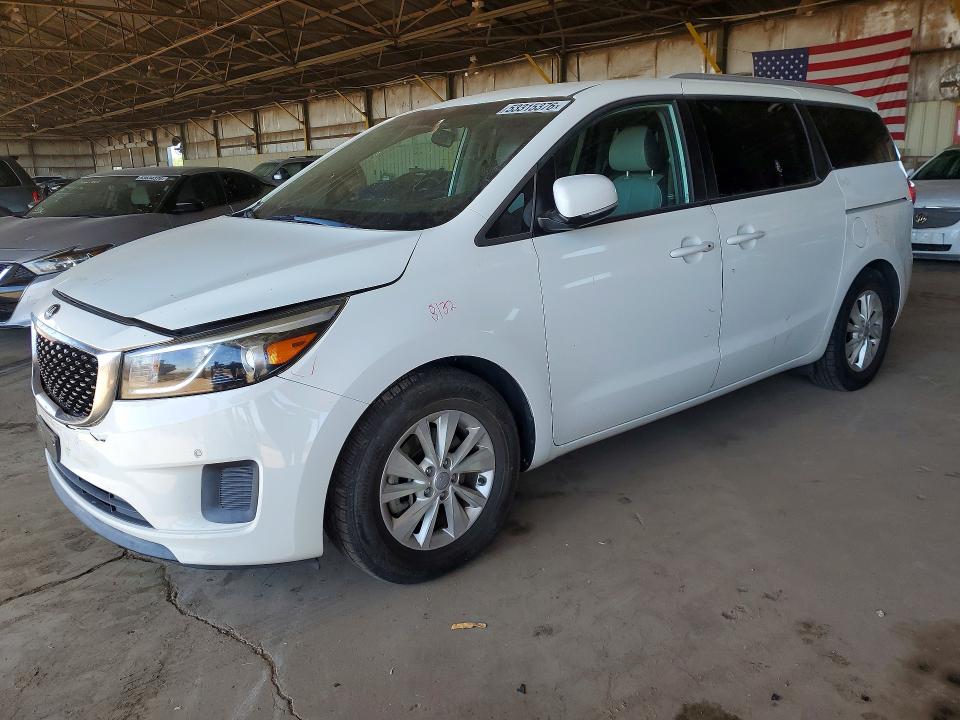 Продажа на аукционе авто 2017 Kia Sedona, vin: KNDMB5C14H6339737, номер лота: 53315376