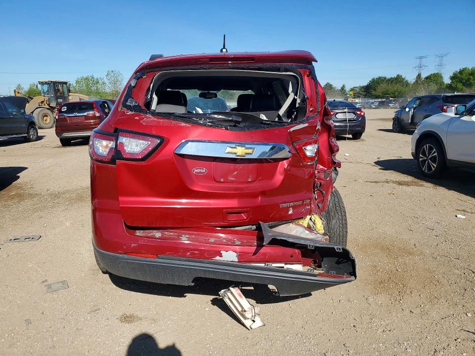 53610566 :رقم المزاد ، 1GNKRHKD5EJ193347 vin ، 2014 Chevrolet Traverse مزاد بيع