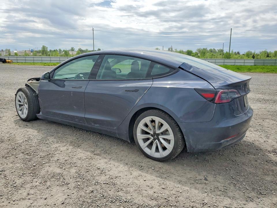 2022 Tesla Model 3 მანქანა იყიდება აუქციონზე, vin: 5YJ3E1EB5NF349016, აუქციონის ნომერი: 55387086