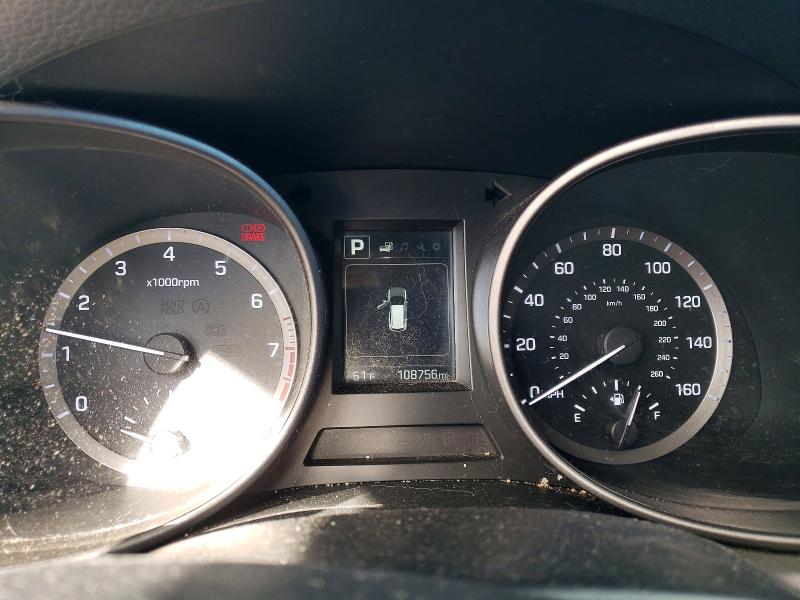 2017 Hyundai Santa Fe მანქანა იყიდება აუქციონზე, vin: 5XYZTDLB1HG384489, აუქციონის ნომერი: 52006036