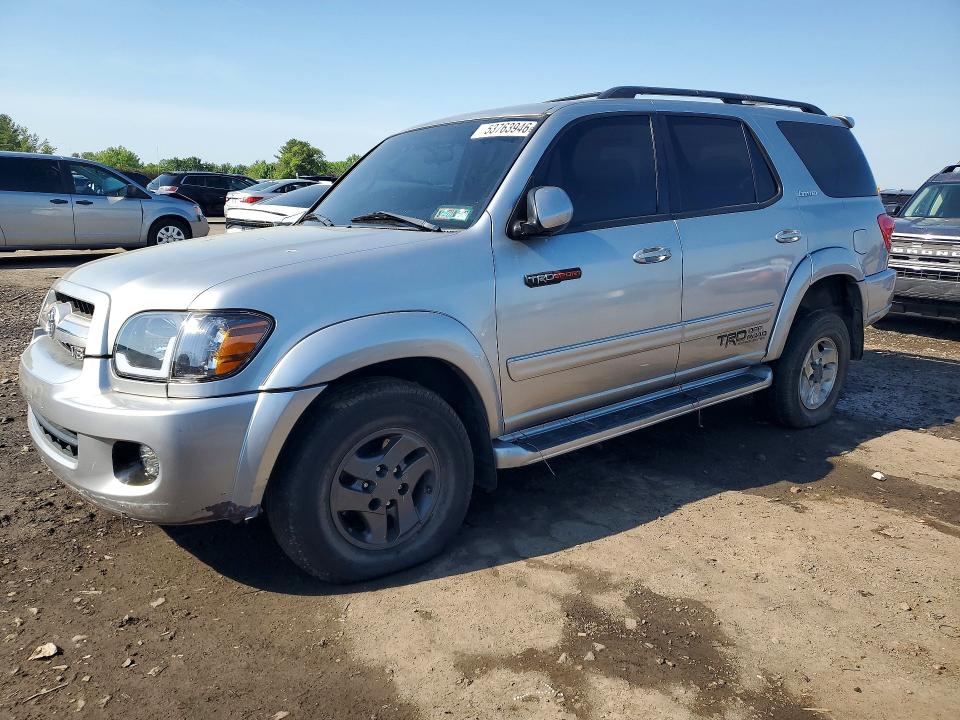 53763946 :رقم المزاد ، 5TDBT48AX1S001692 vin ، 2001 Toyota Sequoia مزاد بيع