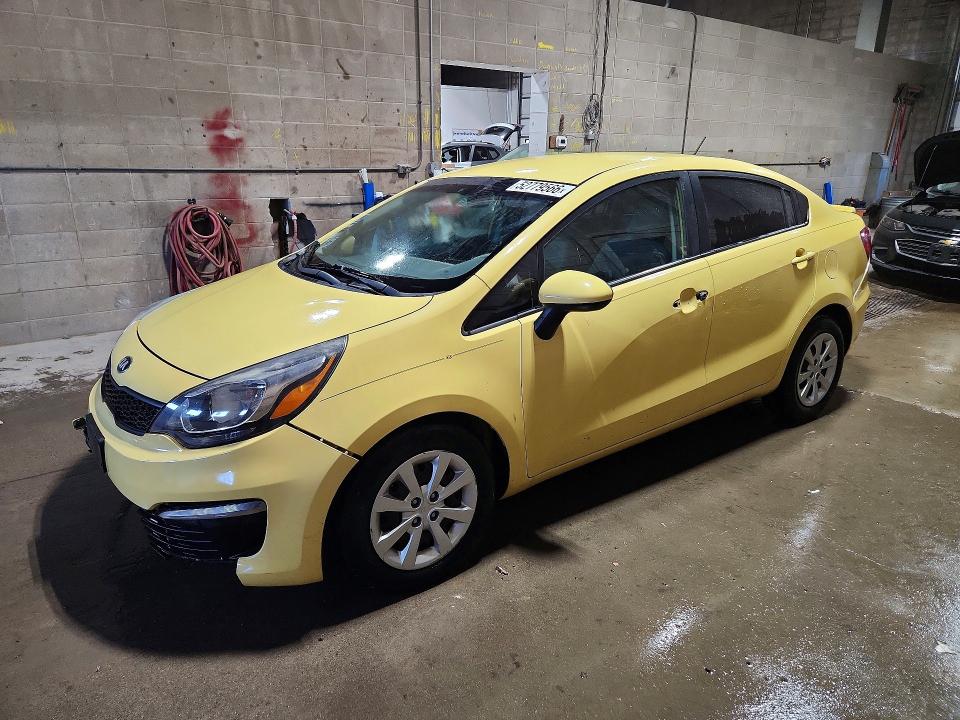 52779566 :رقم المزاد ، KNADM4A36G6596841 vin ، 2016 Kia Rio مزاد بيع