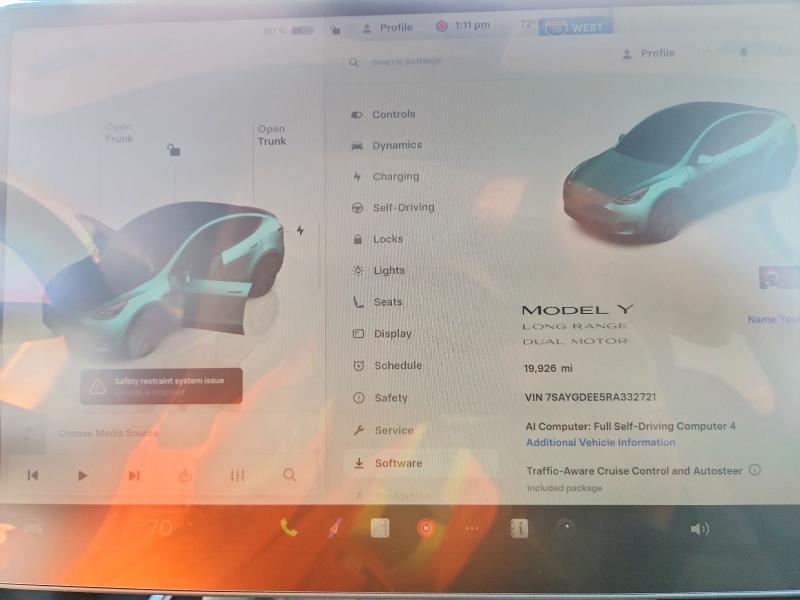 55157916 :رقم المزاد ، 7SAYGDEE5RA332721 vin ، 2024 Tesla Model Y مزاد بيع