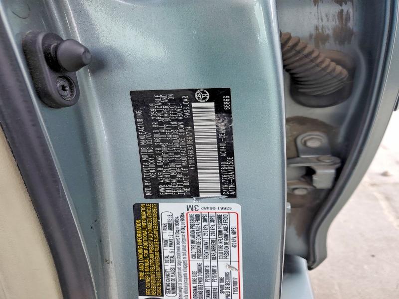 Aukcja sprzedaży 2007 Toyota Camry, vin: 4T1BE46K97U661714, numer aukcji: 53561036