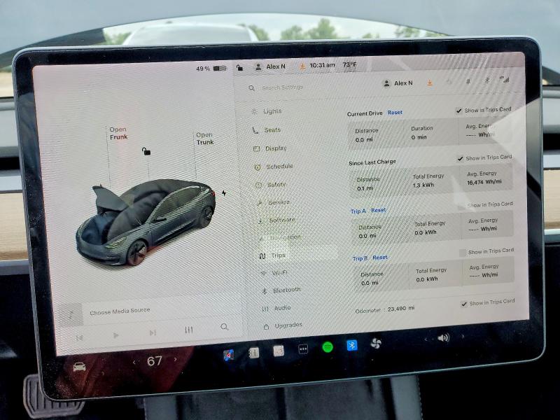 Продаж на аукціоні авто 2021 Tesla Model 3, vin: 5YJ3E1EA8MF094688, номер лоту: 52122986
