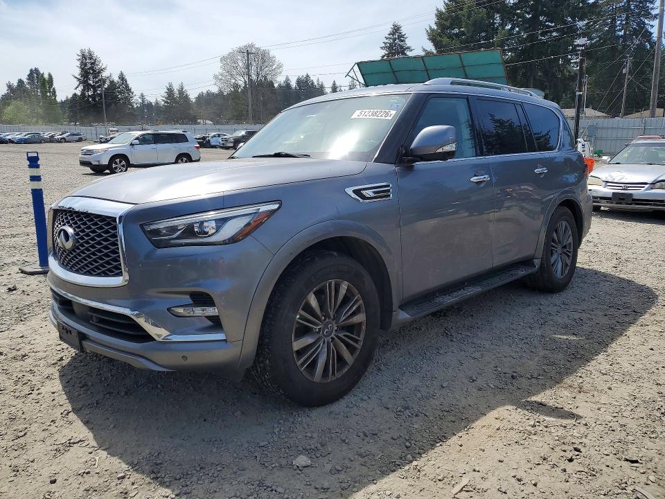 51238226 :رقم المزاد ، JN8AZ2AF9M9719763 vin ، 2021 Infiniti Qx80 مزاد بيع
