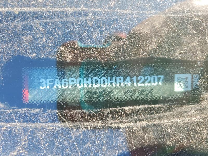 55255886 :رقم المزاد ، 3FA6P0HD0HR412207 vin ، 2017 Ford Fusion مزاد بيع