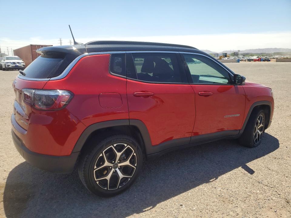 54436036 :رقم المزاد ، 3C4NJDCN5ST524509 vin ، 2025 Jeep Compass مزاد بيع
