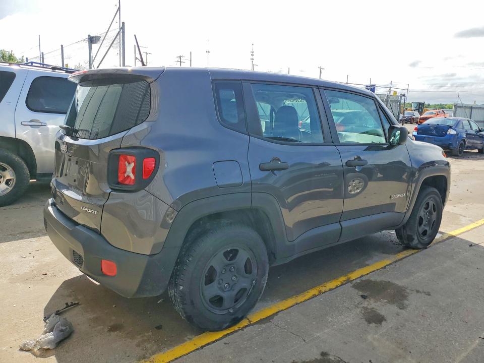 Продажа на аукционе авто 2018 Jeep Renegade, vin: ZACCJBAB8JPJ70721, номер лота: 52564666