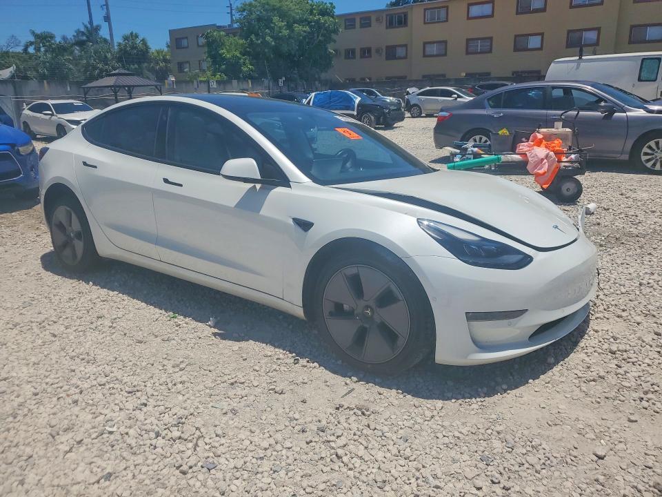 2022 Tesla Model 3 მანქანა იყიდება აუქციონზე, vin: 5YJ3E1EB4NF356488, აუქციონის ნომერი: 53962906