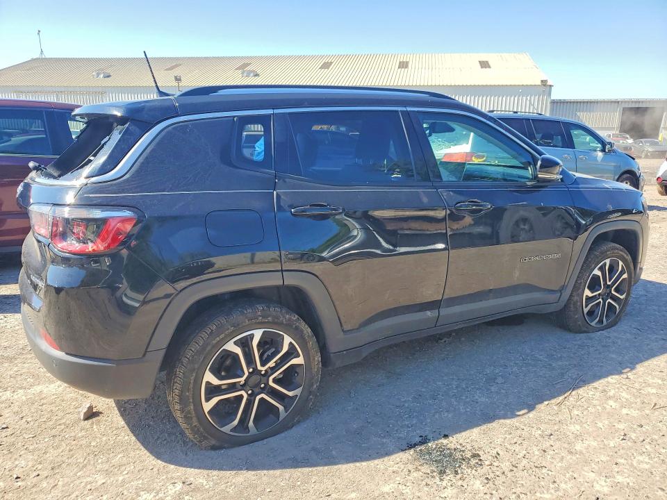 2022 Jeep Compass მანქანა იყიდება აუქციონზე, vin: 3C4NJDCB6NT152477, აუქციონის ნომერი: 55122126